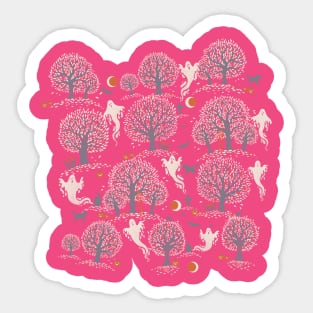 Haunted Apple Orchard Sticker